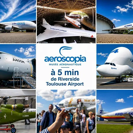 Riverside Toulouse Airport 3-ac-pkg-terrace-wifi-desk-airbus-meett